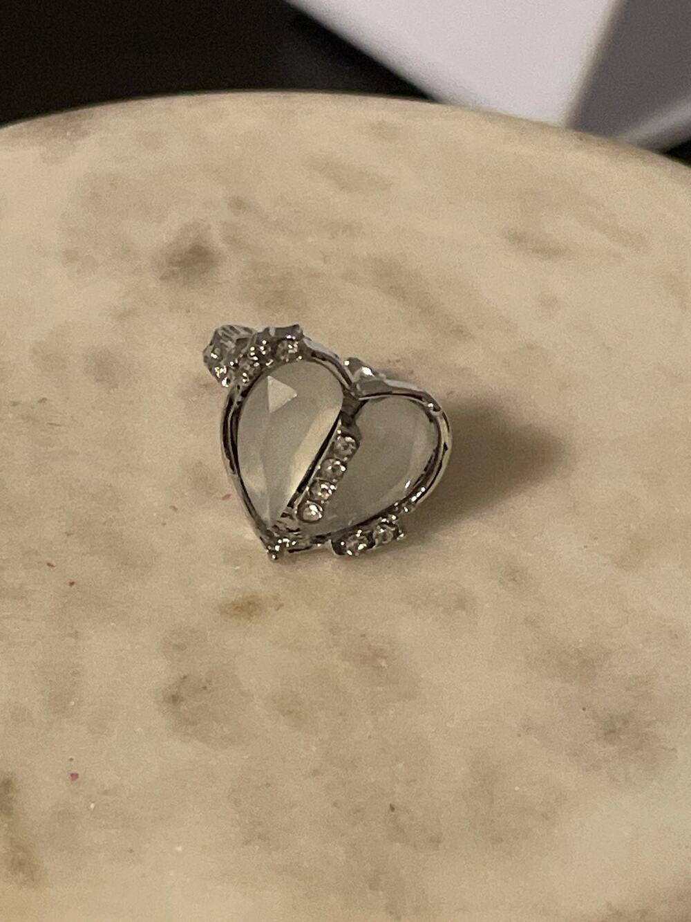 New fashion ring gold tone cz - 8